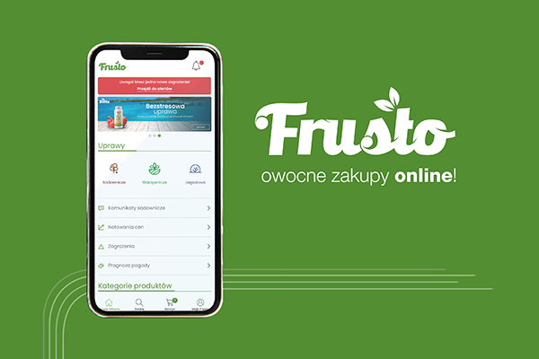 Owocne zakupy w aplikacji Frusto 