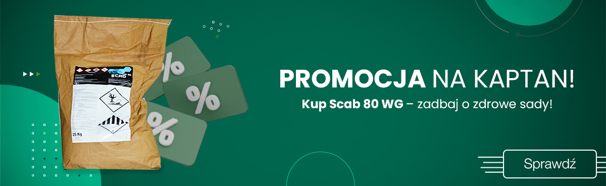 Kaptan - Kup Scab zadbaj o zdrowe Sady!