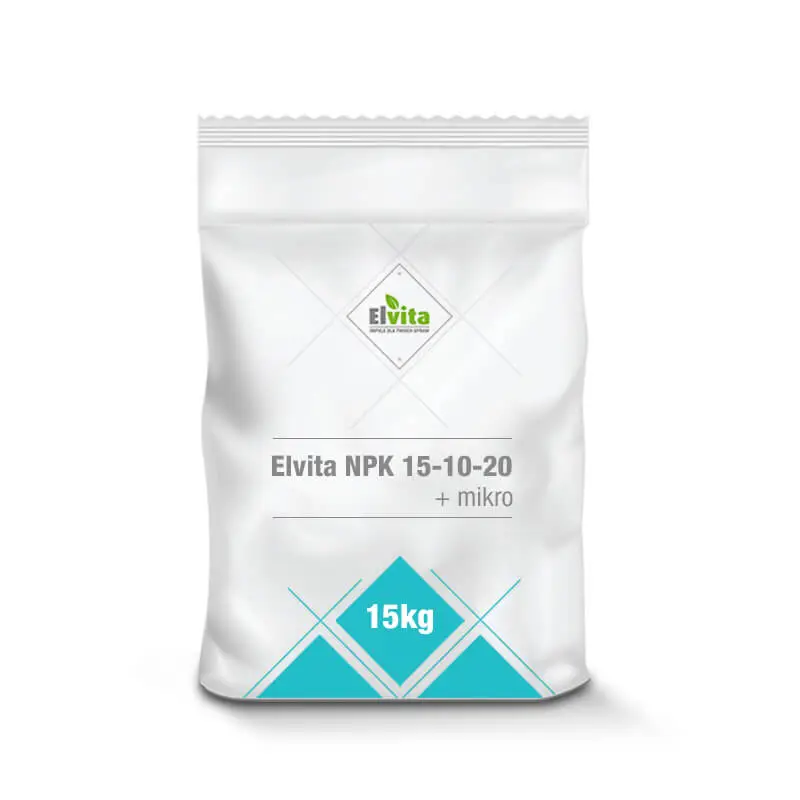 Elvita NPK 15-10-20 + mikro 15kg